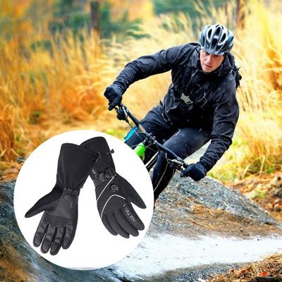 Gants Chauffants Électriques USB - Homme/Femme Hiver | Écran Tactile Anti-Dérapant | Pour Randonnée Ski Motocyclisme - 5