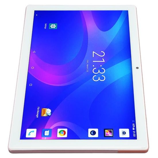Fdit tablette rose Tablette 10,0 pouces pour Android 11.0 8 Go 256