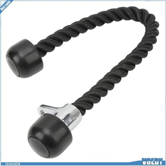 Poignées De Traction TPE Ergonomic – Antidérapant, Noyau Dragon Cable – Accessoire Musculation Pour Entraînement Complet