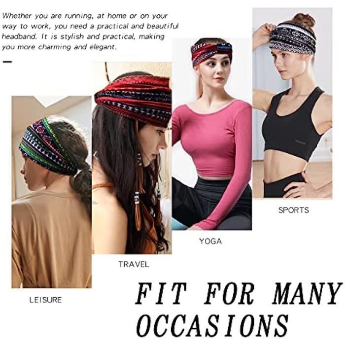 2 Bandeaux De Pack, Doux, Bandeaux Extensibles, Bandeau Léopard