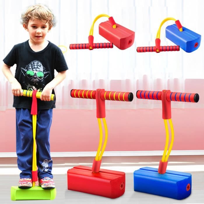 rouge - Jeux de sport pour enfants, jouets pour garçons et filles, Pogo  Stick Jumper, ensemble de jeu d'extér