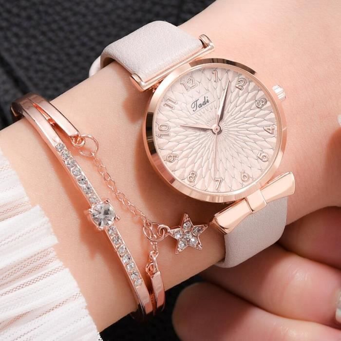Bracelet montre sale magnetique