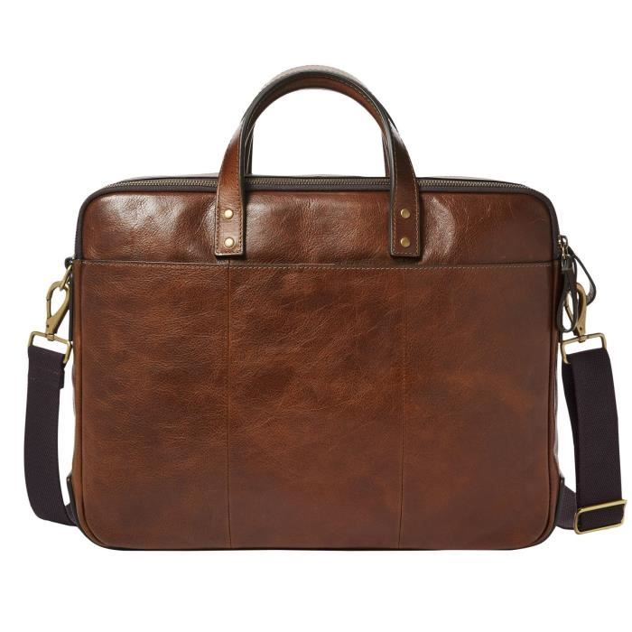 Fossil haskell double zip workbag new arrivals