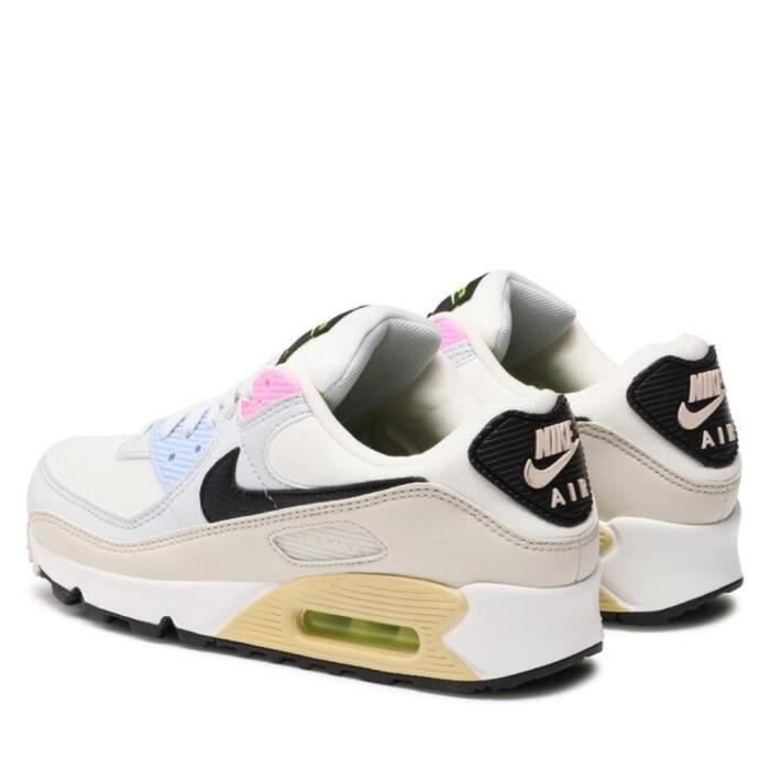 Air max 90 outlet blanche et noir femme