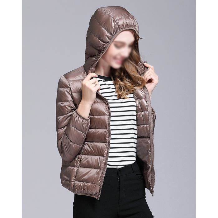 Doudoune femme hotsell legere capuche