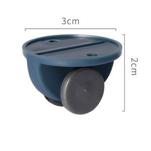 Roulettes Auto-adhésives Pivotantes 360° - Lot De 8 - Capacité 54 Livres - Pour Meuble Et Appareil De Cuisine