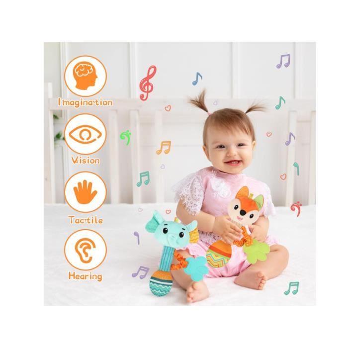 Bébé sensorielles Balles silicone massage doux balle bébé texturé multi  boule colorée enfant tactile main balle jouet accessoires - Cdiscount Jeux  - Jouets