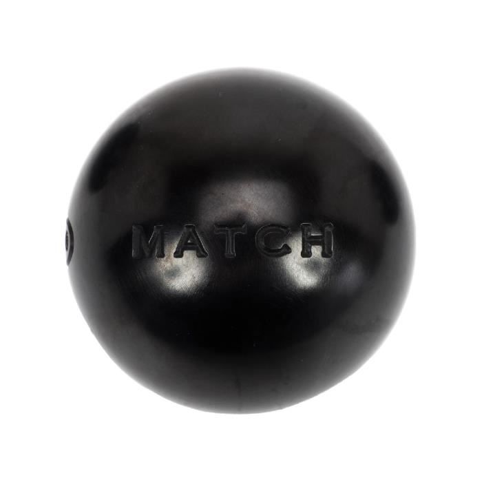 Boules de pétanque Match noire (0) 72 mm - Obut 680g Noir - Cdiscount Sport