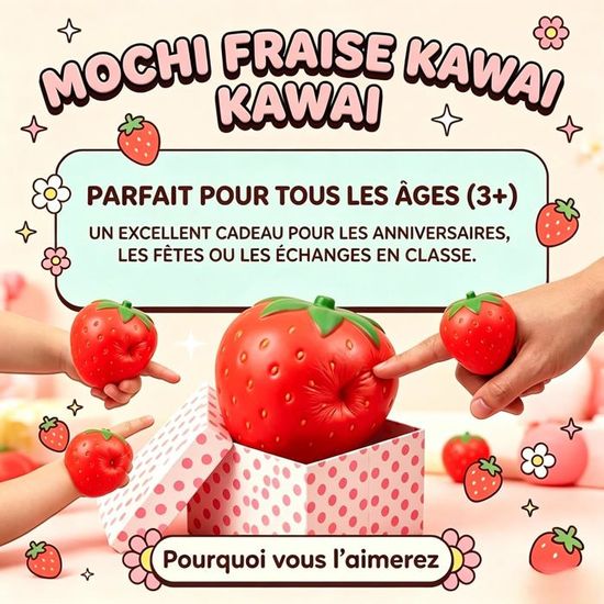 Balles anti-stress aux fraises – Amusement et relaxation pour les enfants et les adultes Balles anti-stress aux fraises – Amusement et relaxation pour les enfants et les adultes