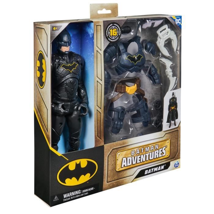 Figurine articulée Batman 30 cm avec 16 accessoires - BATMAN - Batman  Adventures - Mixte - A partir de 4 ans - Cdiscount Jeux - Jouets