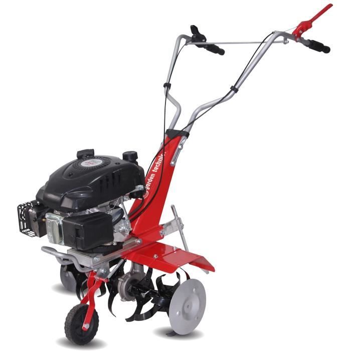 Motobineuse thermique ELEM GARDEN - 139 cc - 6 fraises - 60 cm