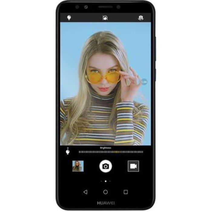 Huawei Y7 2018 Noir - Reconditionné - Excellent état
