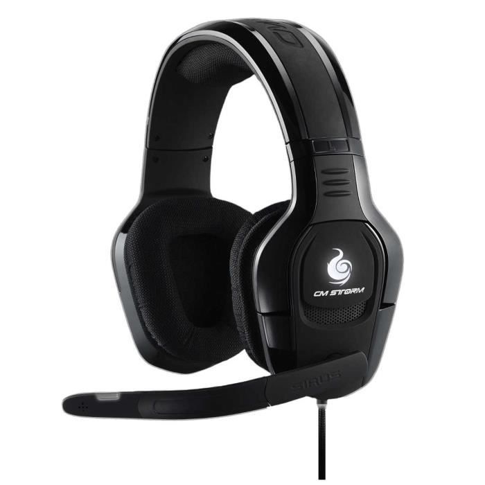 Cooler Master Micro-Casque Gamer SIRUS C - Filaire - Noir - PC / Consoles