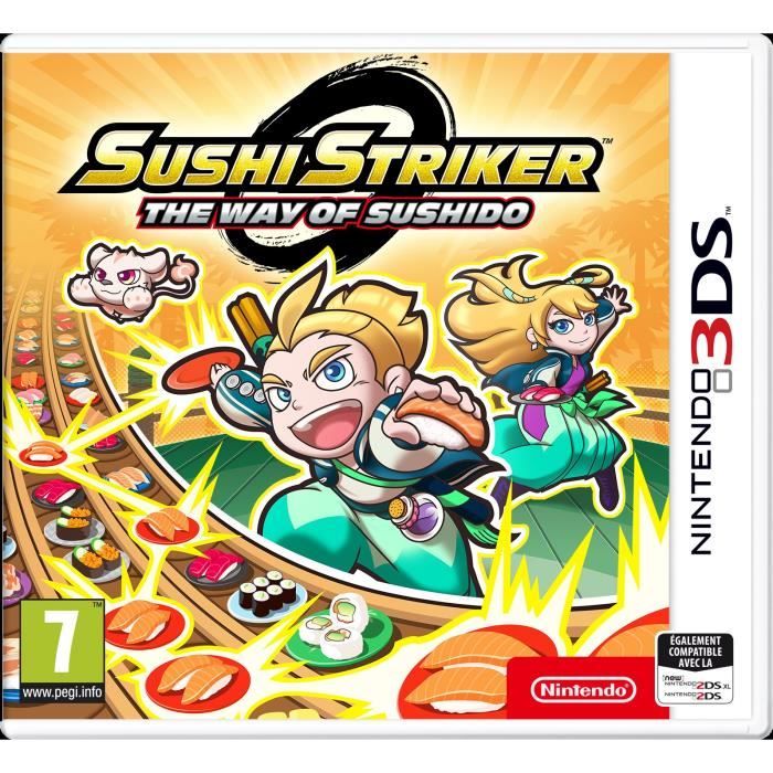 Sushi Stricker The Way of Sushido Nintendo 3DS