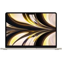 Apple - 13,6" MacBook Air M2 - RAM 8Go - Stockage 256Go - Lumière Stellaire - AZERTY - Reconditionné - Etat correct