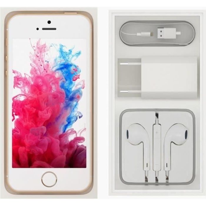 APPLE iPhone 5 s 16G Gris - Reconditionné - Etat correct