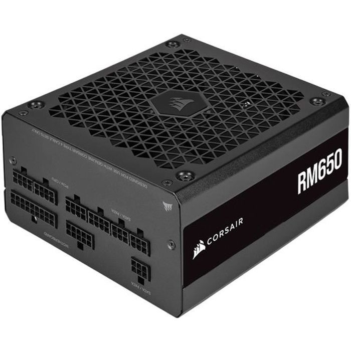 CORSAIR Bloc d'alimentation RM Series RM650 - 650W - 80 PLUS Gold (CP-9020233-EU)