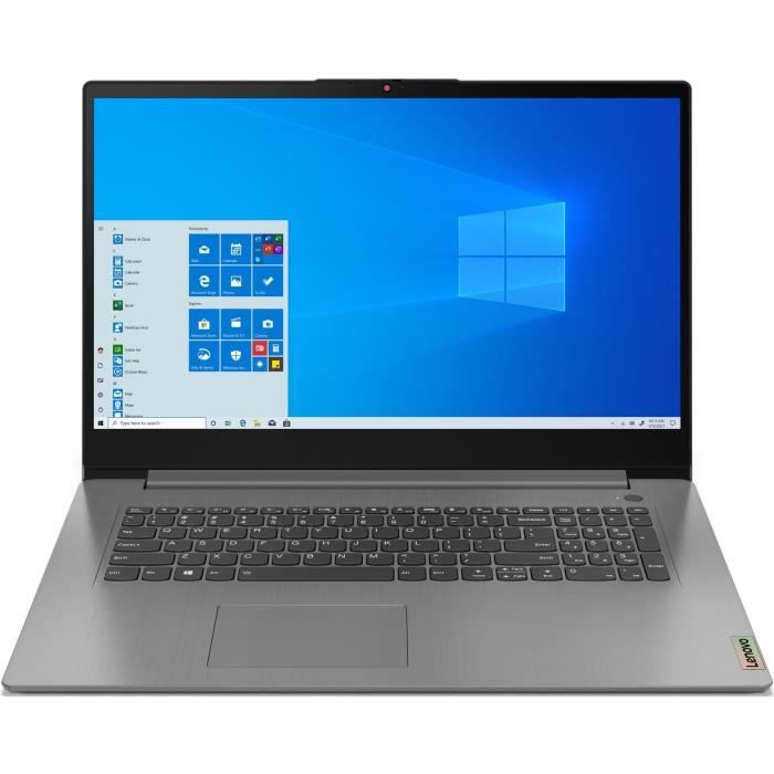 PC Portable Ultrabook - LENOVO IdeaPad 3 17ITL6 - 17,3'' HD+ - Pentium 7505 - RAM 8Go - 256 Go SSD - Windows 11 - AZERTY