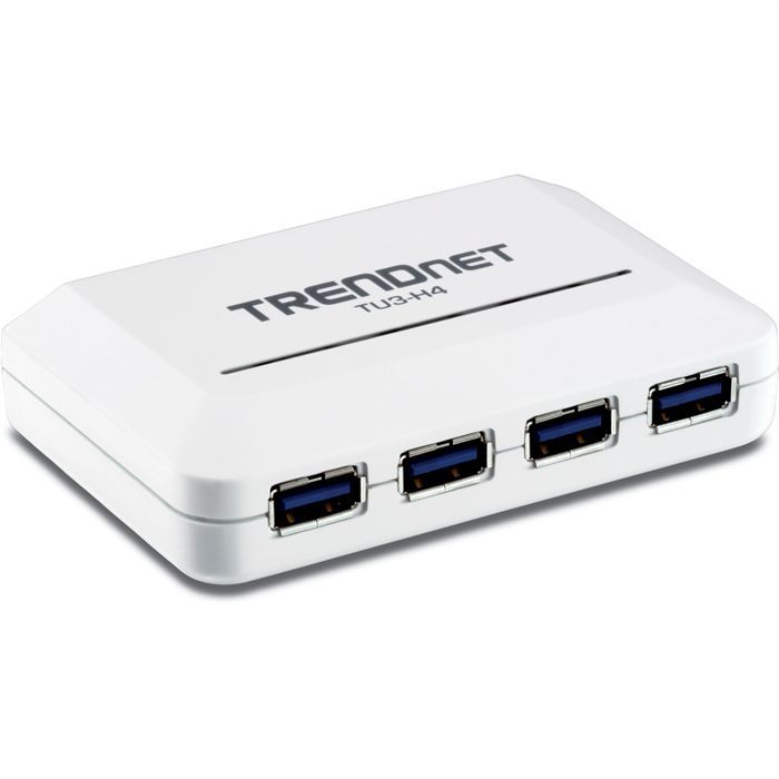 Trendnet TU3-H4 Hub USB 3.0 5 Gbps à 4 ports