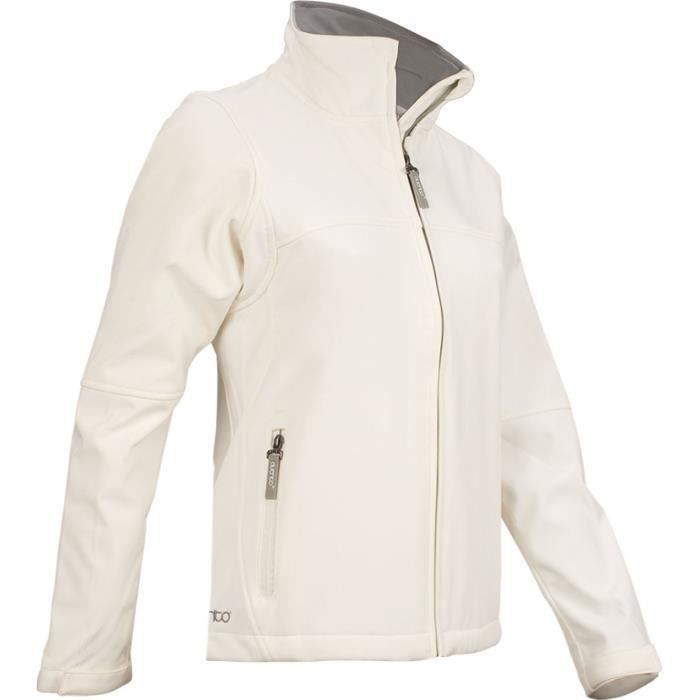 AVENTO Softshell - Femme - Blanc