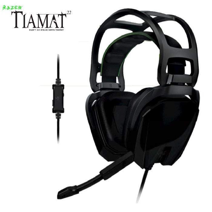 RAZER Micro-Casque Gamer TIAMAT 2.2 - Filaire - PC - Noir