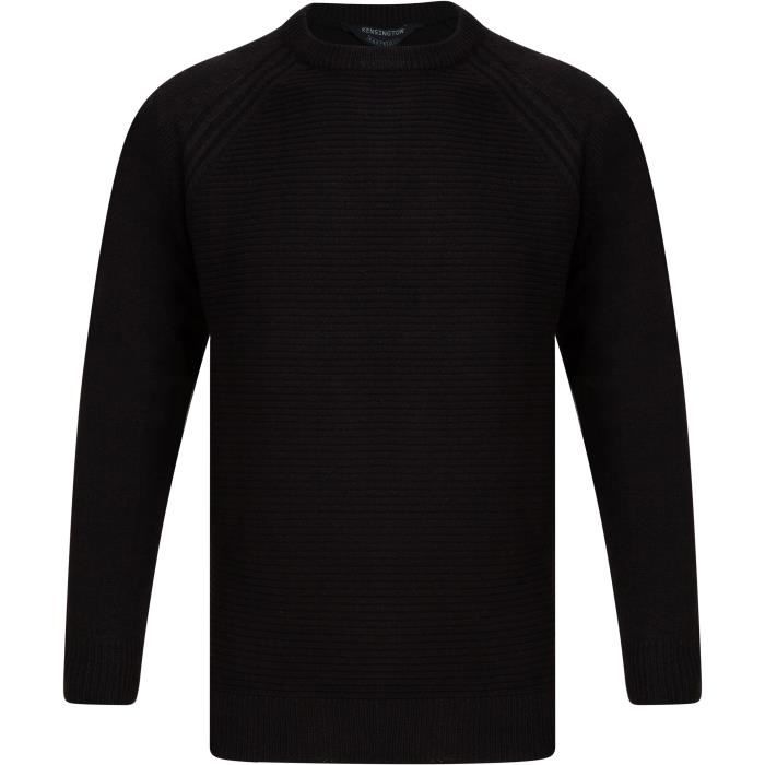 KENSINGTON EASTSIDE Pull Col Rond Noir Homme