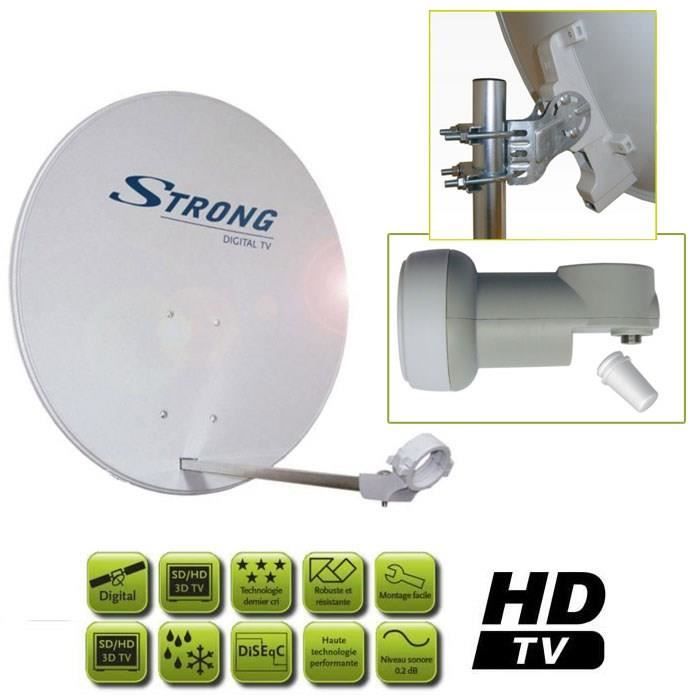 STRONG SRTD63SP Parabole avec tête LNB