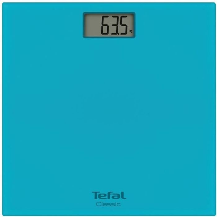 TEFAL PP1133V0 - Pèse-personne Classic turquoise.