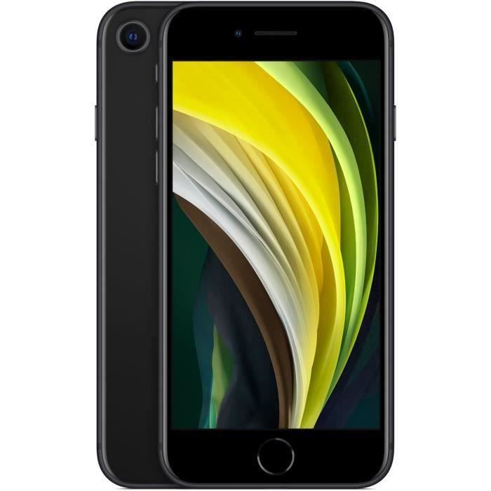 APPLE iPhone SE Noir 64 Go (avec adaptateur secteur)