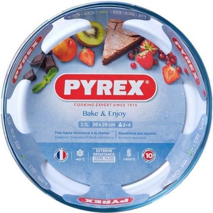 PYREX Moule à manqué Classic Glassware 26 cm transparent