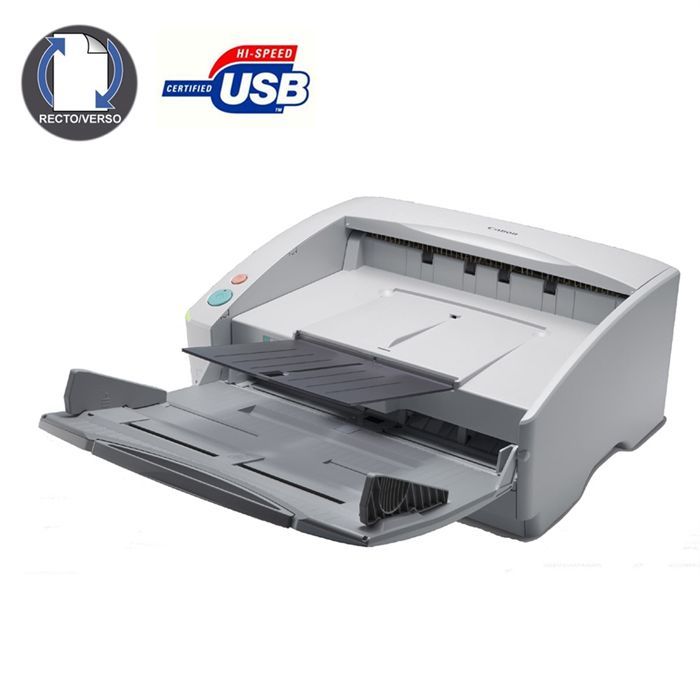 Scanner de production A3 recto verso couleur - Canon DR-6030C - Capteur 3 lignes CMOS CIS - 80 ppm / 160 ipm