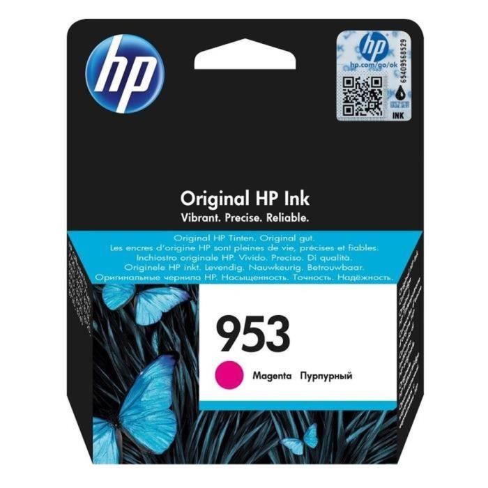 HP 953 Cartouche dencre magenta authentique (F6U13AE) pour HP Officejet Pro 8210/8710/8720/8730/8746
