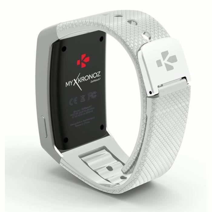 MyKronoz Montre Connect e ZeWatch 3 Argent Cdiscount T l phonie