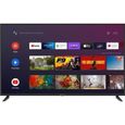 TV LED UHD 4K 55" (138,7 cm) - Smart TV Android - CONTINENTAL EDISON CELED55SAUDV23B7 - 3xHDMI - 2xUSB-0