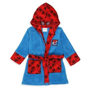 Robe de chambre officiel Marvel en polaire douce garçon du 3 au 12 ans