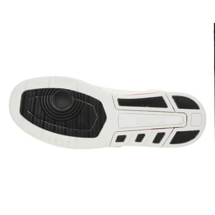 WATI B Baskets Moon Homme Blanc noir et rouge Cdiscount Chaussures
