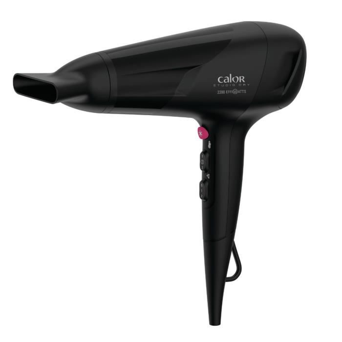 Calor Studio Dry Sèche-cheveux 6 réglages de vitesse/température CV5803C0