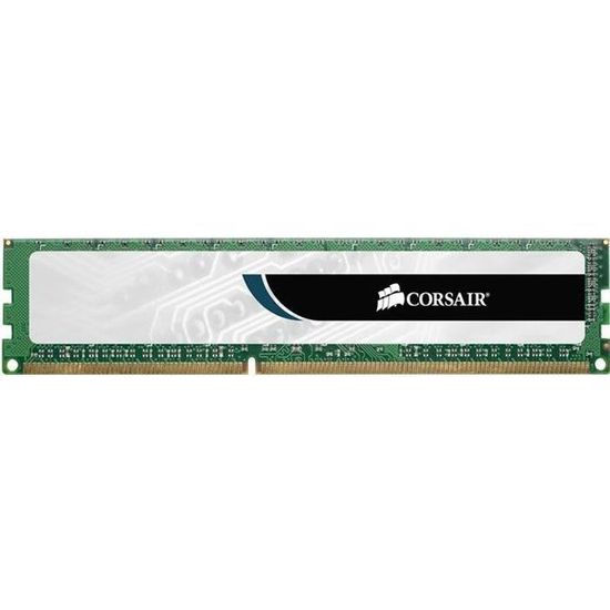Mémoire RAM - CORSAIR - ValueSelect DDR3 - 4GB 1x4GB DIMM - 1333 MHz  - 1.50V (CMV4GX3M1A1333C9)