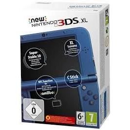 Console NINTENDO 3DS XL 4Go - Bleu et Noir - Reconditionné - Excellent état