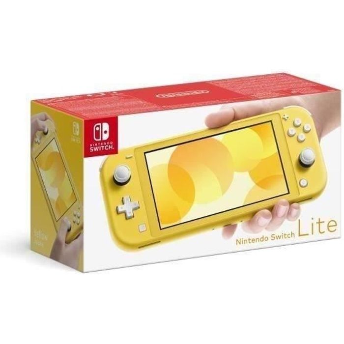 Console NINTENDO Switch Lite 32 Go - Jaune - Reconditionné - Excellent état