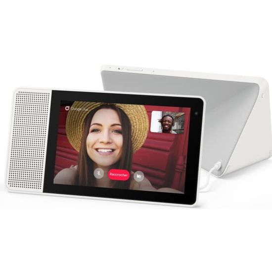 LENOVO Smart Display - Assistant Google - Ecran 8" FHD IPS Touchscreens - 2 Go de RAM - 4 Go eMMC - Wifi / Bluetooth