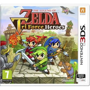 JEU NEW 3DS - 3DS XL Zelda : Tri Forces Heroes - Jeu Nintendo 3DS