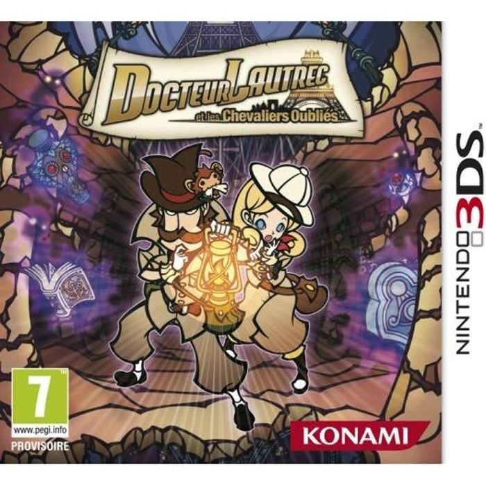 Docteur Lautrec et les chevaliers oubliés - Jeu Nintendo 3DS