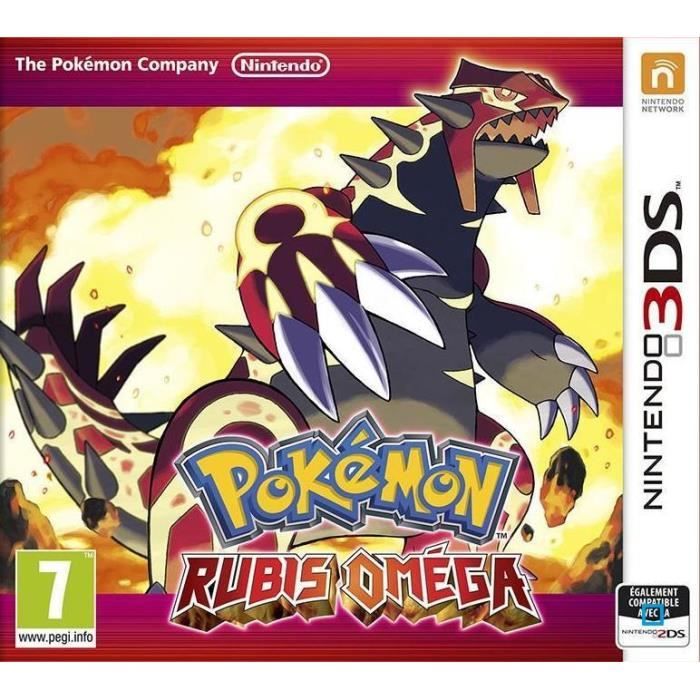 Pokémon Rubis Oméga 3ds - vue 2