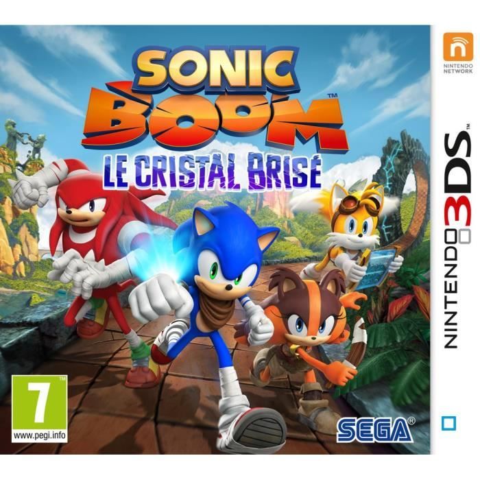Sonic Boom : Le Cristal Brisé Jeu 3DS