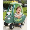 Little Tikes - Cosy Coupe Dino - Voiture pour enfants - Portes fonctionnelles - 4 roues - Plancher à retirer & 1 klaxon - 18 mois-4