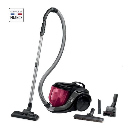 ROWENTA Aspirateur sans sac, Capacité XL 2,5 L, Performant, Ergonomique, Spécial animaux,  X-Trem Power Cyclonic RO6943EA