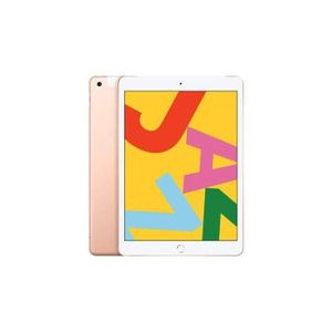 TABLETTE TACTILE iPad 7 (2019) Wifi+4G - 128 Go - Or - Reconditionn