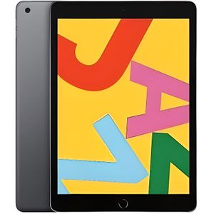 TABLETTE TACTILE iPad 7 (2019) - 32 Go - Gris sidéral - Recondition