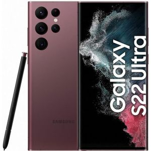 SMARTPHONE SAMSUNG Galaxy S22 Ultra 5G 128 Go Bordeaux - Reco